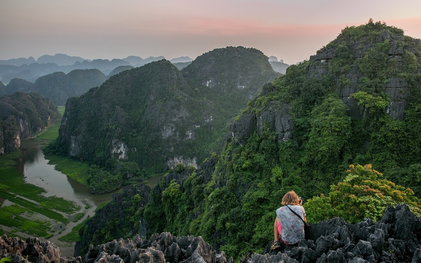 Hang Mua Dragon Peak Overlooking Tam Coc Valley